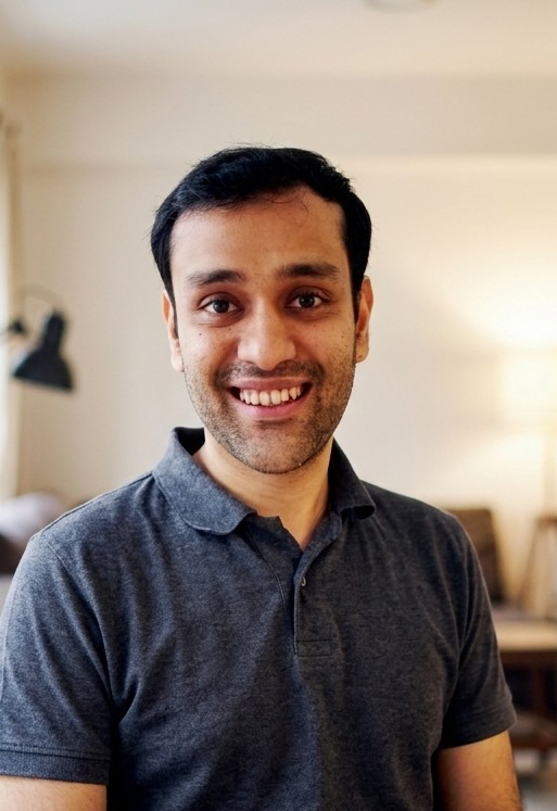 Rohan Gupta smiling
